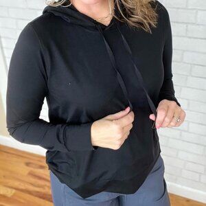 Thread & Supply Gray Relaxed Long Sleeve Hoodie